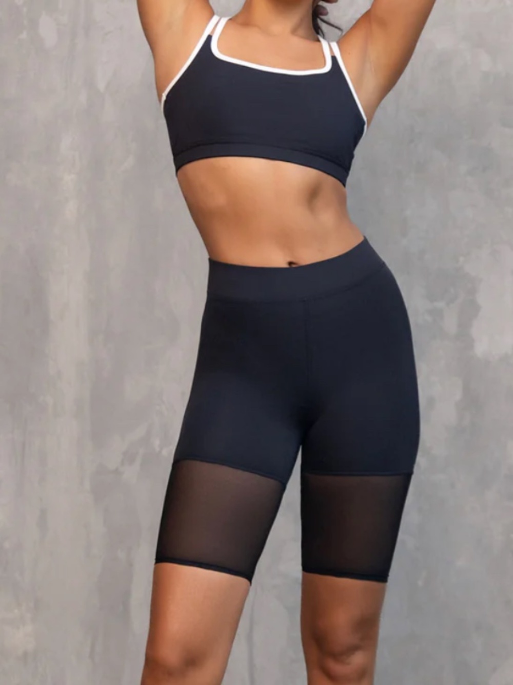 NWT - Heroine Sport - Duo Shorts in Black - Size XS